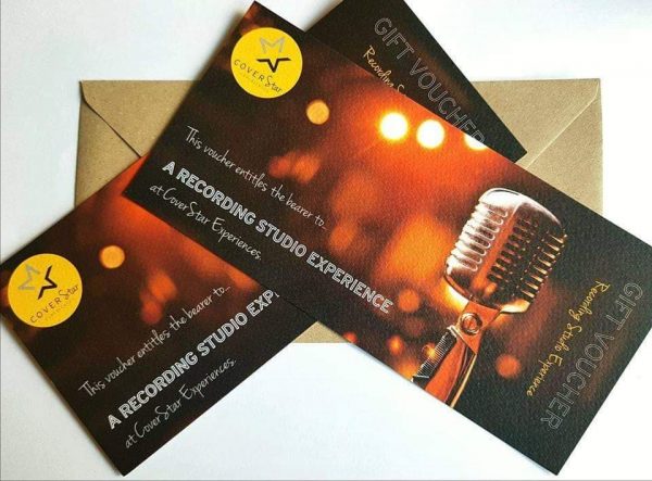 CoverStar Experiences Singing Experience Gift Vouchers