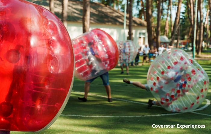 bubble football