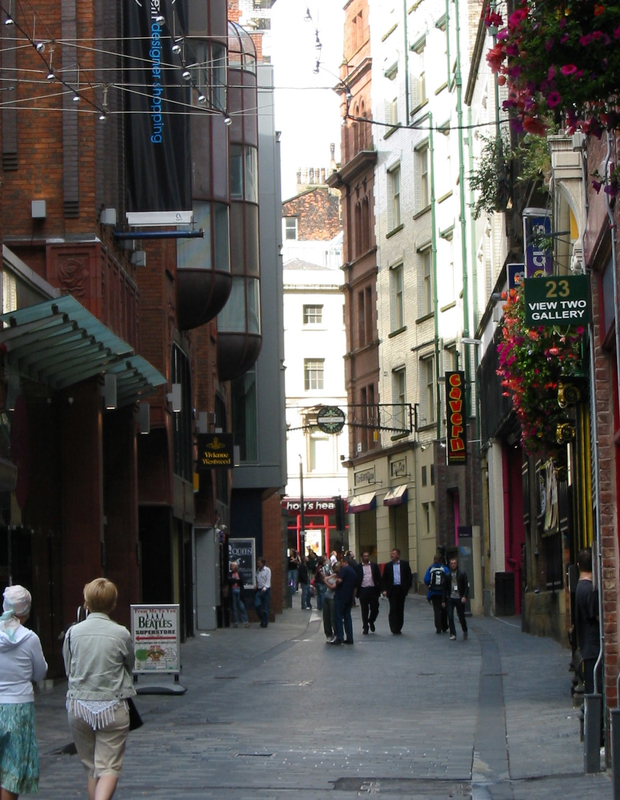 Mathew Street Liverpool England